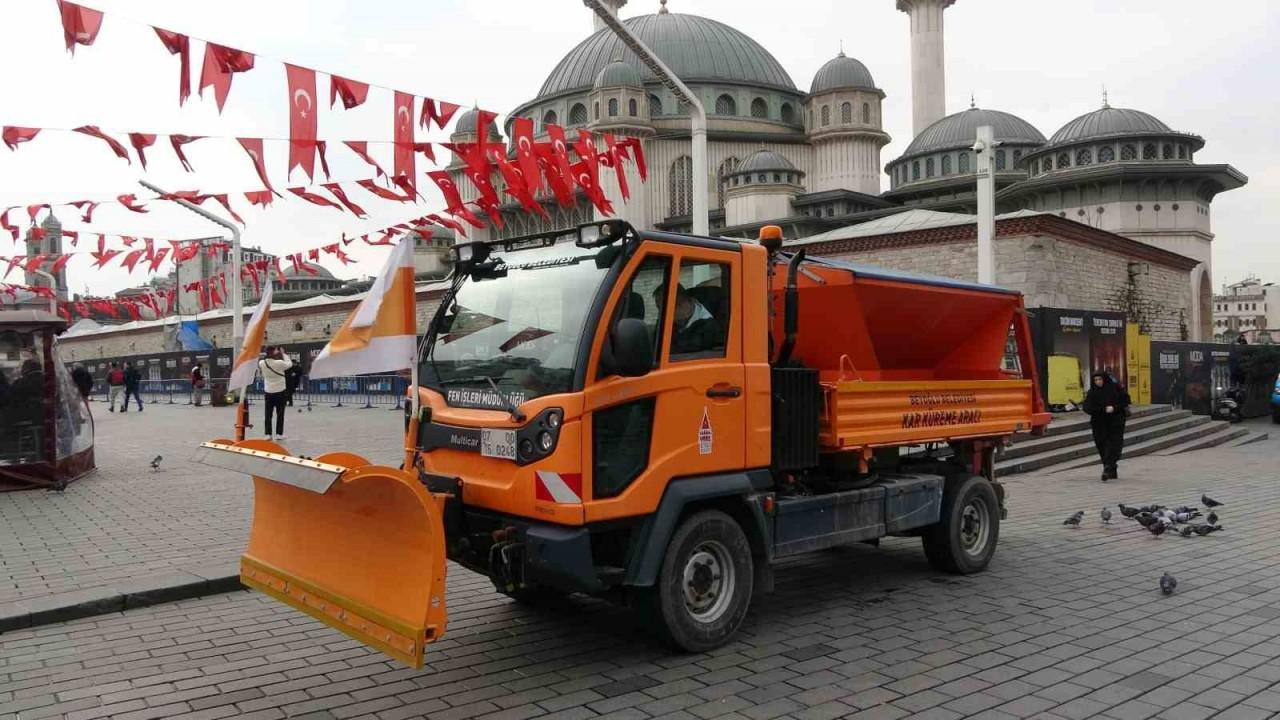 Beyoğlu Belediyesi’nden kar önlemi