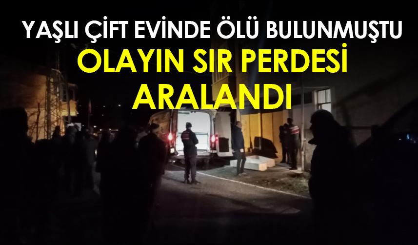Giresun'da yaşlı çift evinde ölü bulunmuştu! Olayın sır perdesi aralandı
