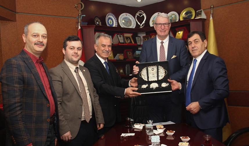 Letonya Ankara Büyükelçisi Vaivars’dan borsaya ziyaret