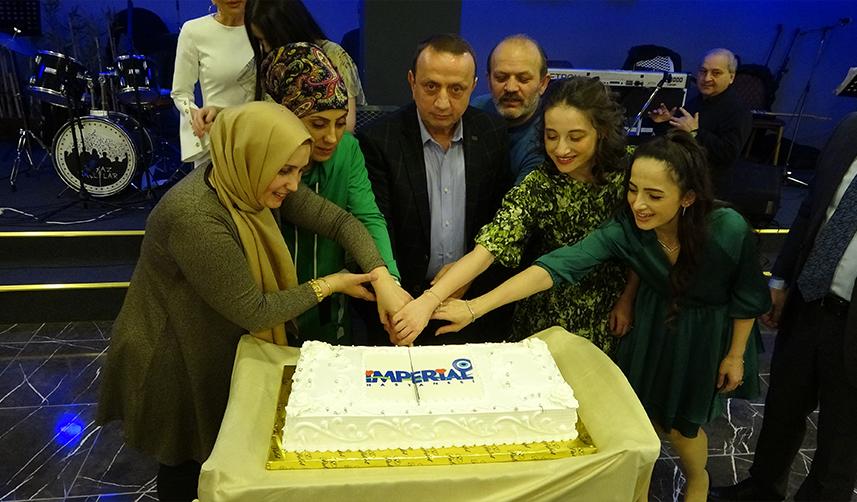 Trabzon'da Özel İmperial Hastanesi ailesi moral gecesinde bir araya geldi