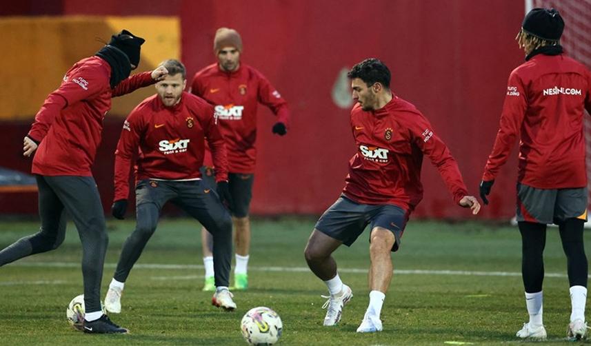 Galatasaray Trabzonspor maçı hazırlıklarını tamamladı