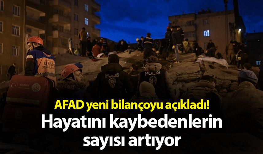 AFAD yeni bilançoyu açıkladı! Hayatını kaybedenlerin sayısı artıyor