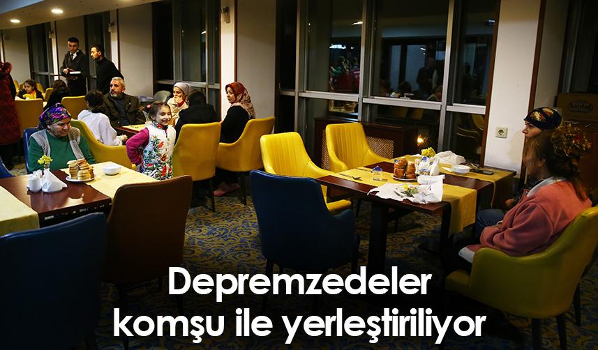 Depremzedeler Giresun'a yerleştiriliyor