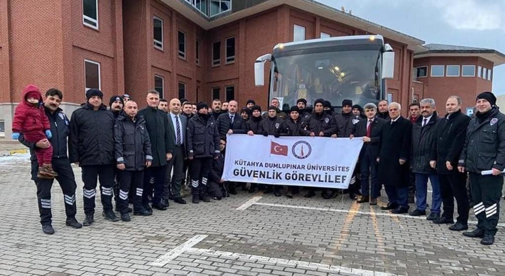 DPÜ’den deprem bölgesine gıda ve personel desteği
