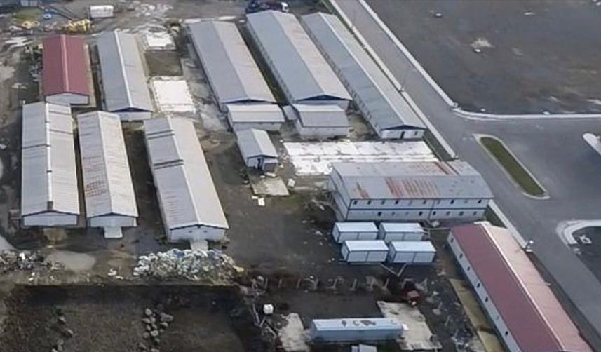 Rize-Artvin Havalimanı şantiyesindeki prefabrik yapılar sökülerek deprem bölgelerine gönderilecek