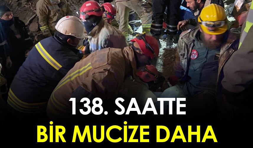 138. saatte bir mucize daha!