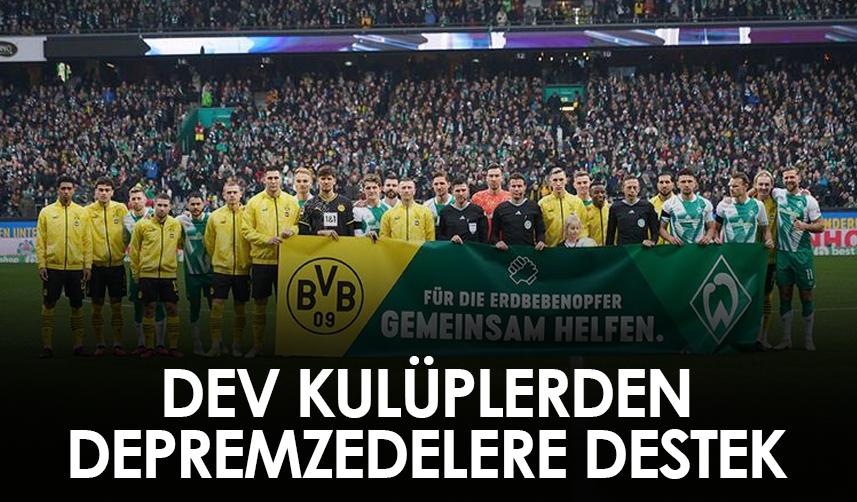 Spor dünyasının dev kulüplerinden depremzedelere destek!