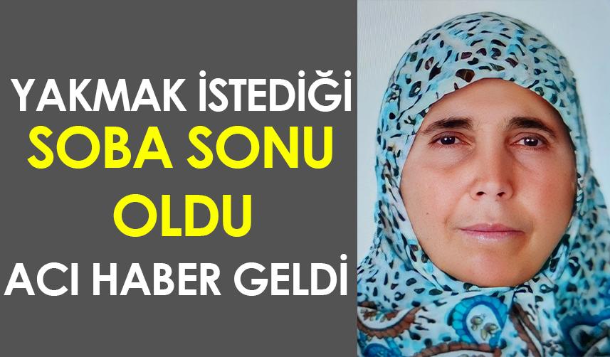 Samsun'da yakmak istediği soba sonu oldu!