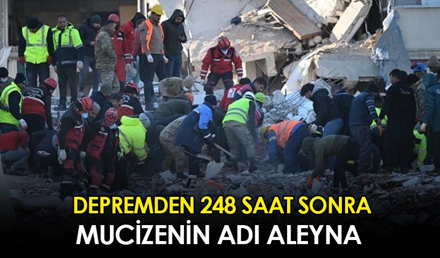 Depremden 248 saat sonra bir kişi daha kurtarıldı