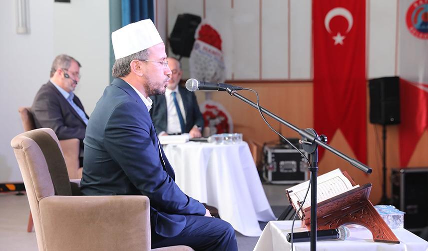 Depremlerde hayatını kaybedenler için Samsun'da dua gecesi düzenlendi