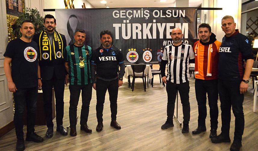 Denizli'de Karadenizliler Derneği 4 büyük takım derneklerini bir arada topladı