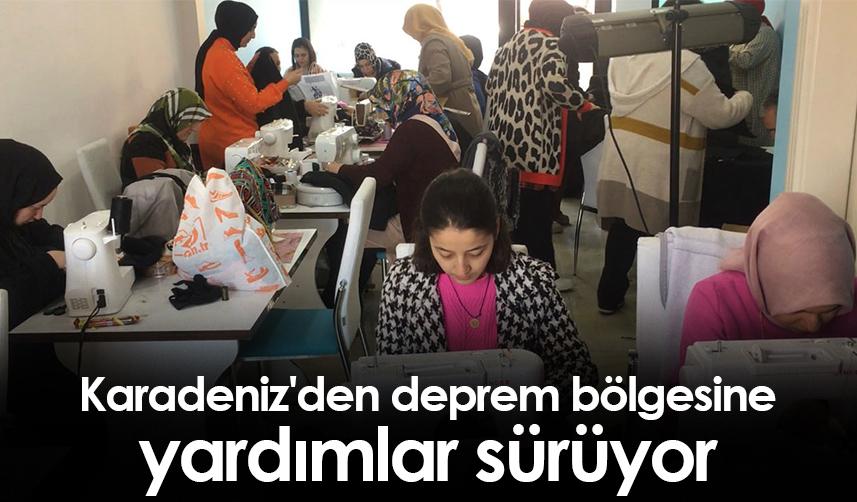 Karadeniz'den deprem bölgesine yardımlar sürüyor - 19 Şubat 2023