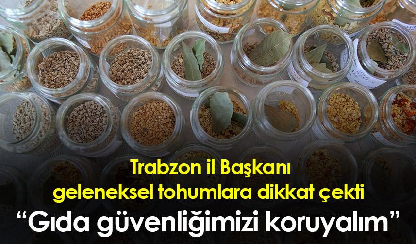 CHP Trabzon İl Başkanı Demiröz: “Geleneksel tohumlara sahip çıkmalıyız”
