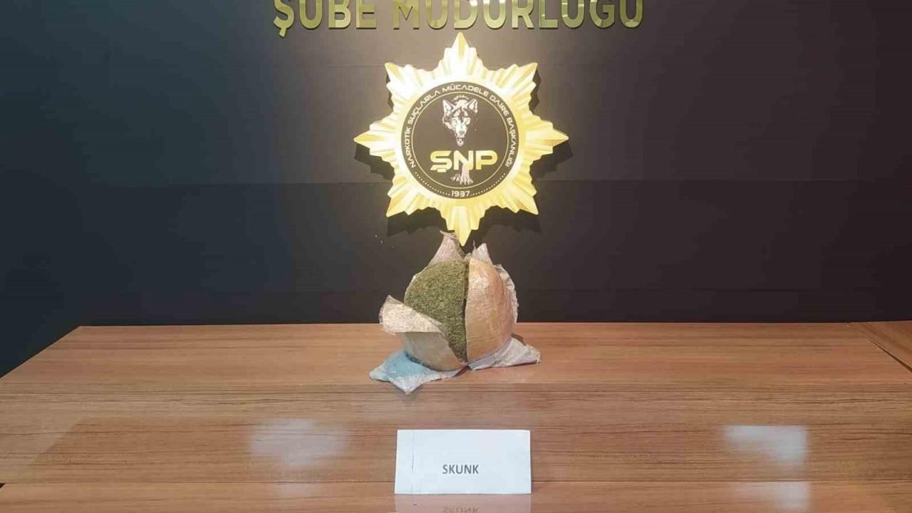 Şanlıurfa’da durdurulan otobüsten uyuşturucu çıktı