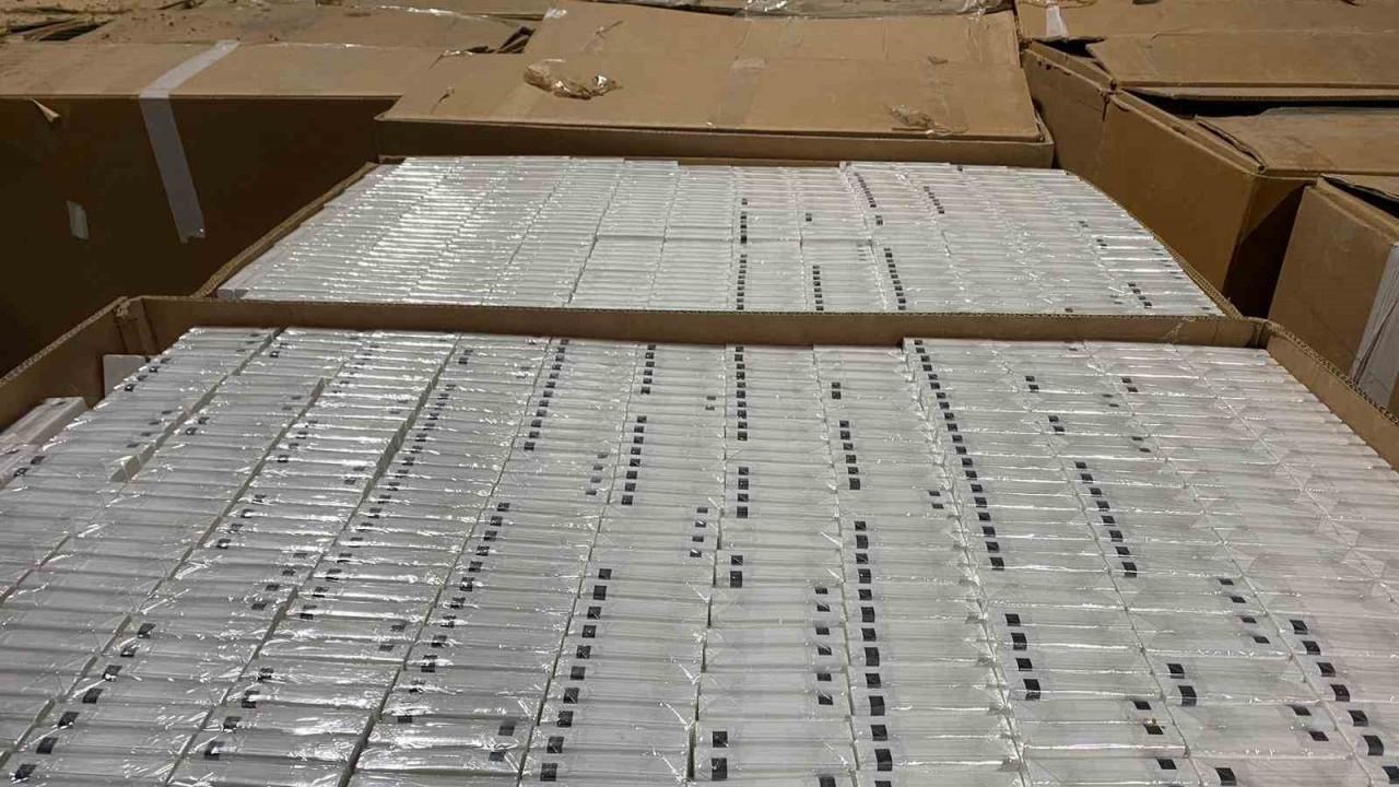 941 bin 892 paket kaçak sigara ele geçirildi