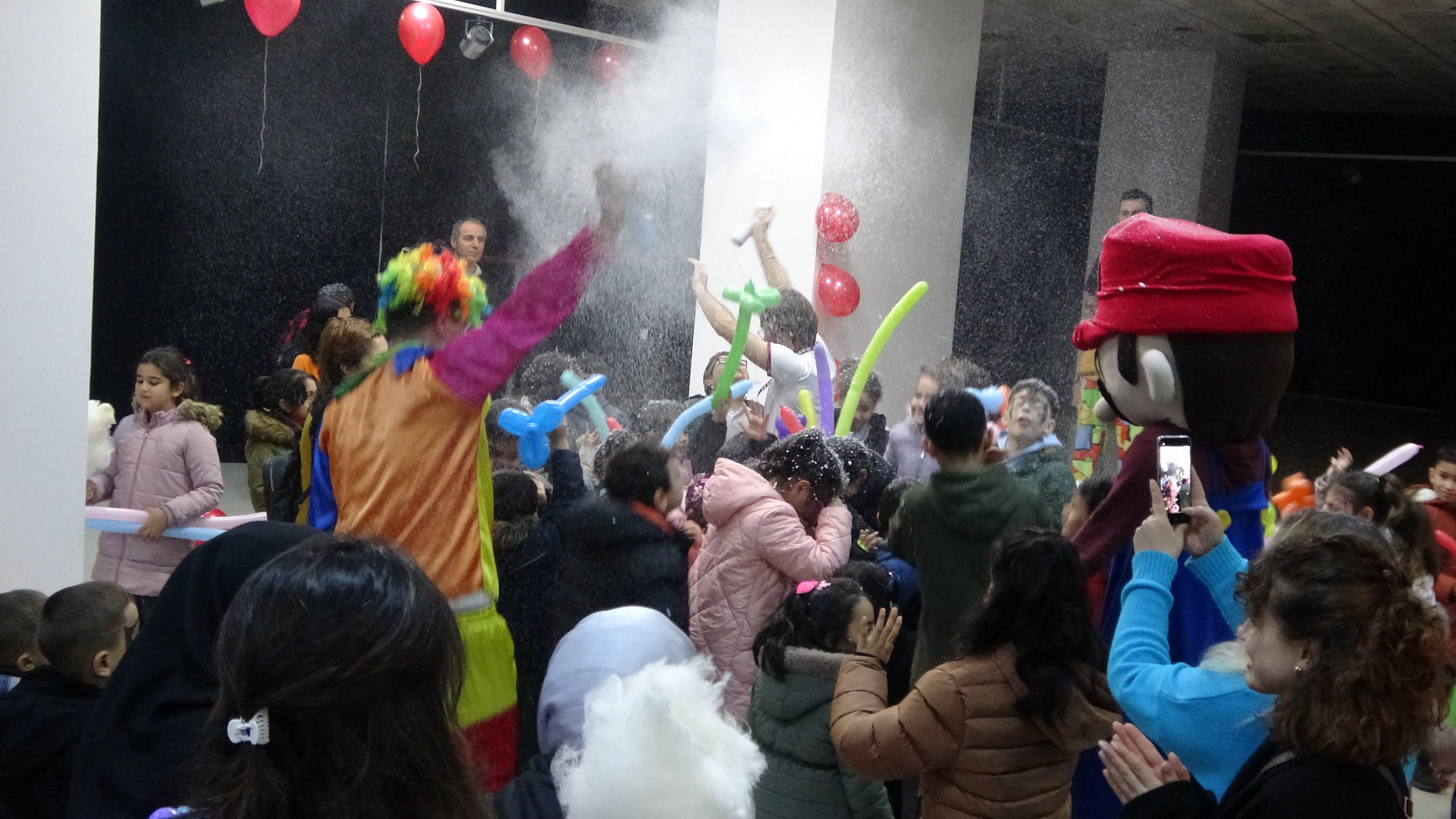 Rize'ye gelen depremzede çocuklar için etkinlik düzenlendi