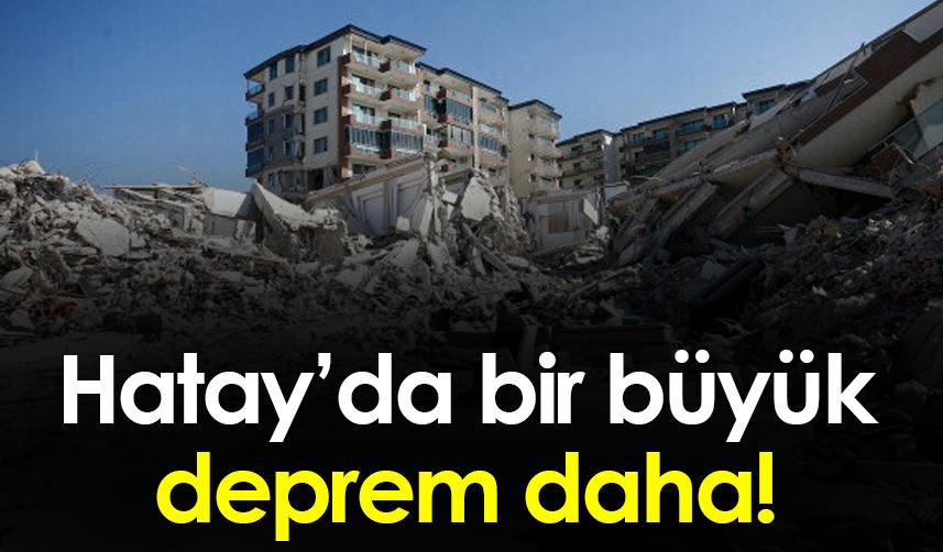 Hatay Defne'de 5 büyüklüğünde deprem!