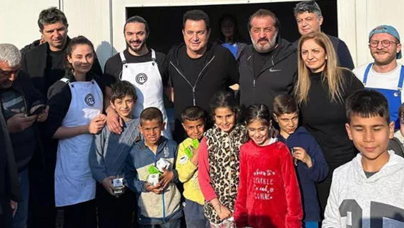 Acun Ilıcalı deprem bölgesini ziyaret etti