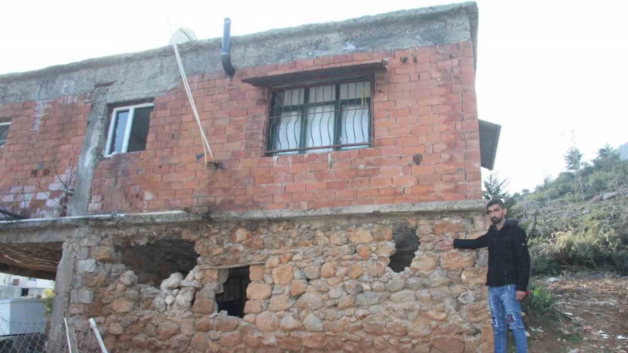 Depremde şaşırtan görüntü