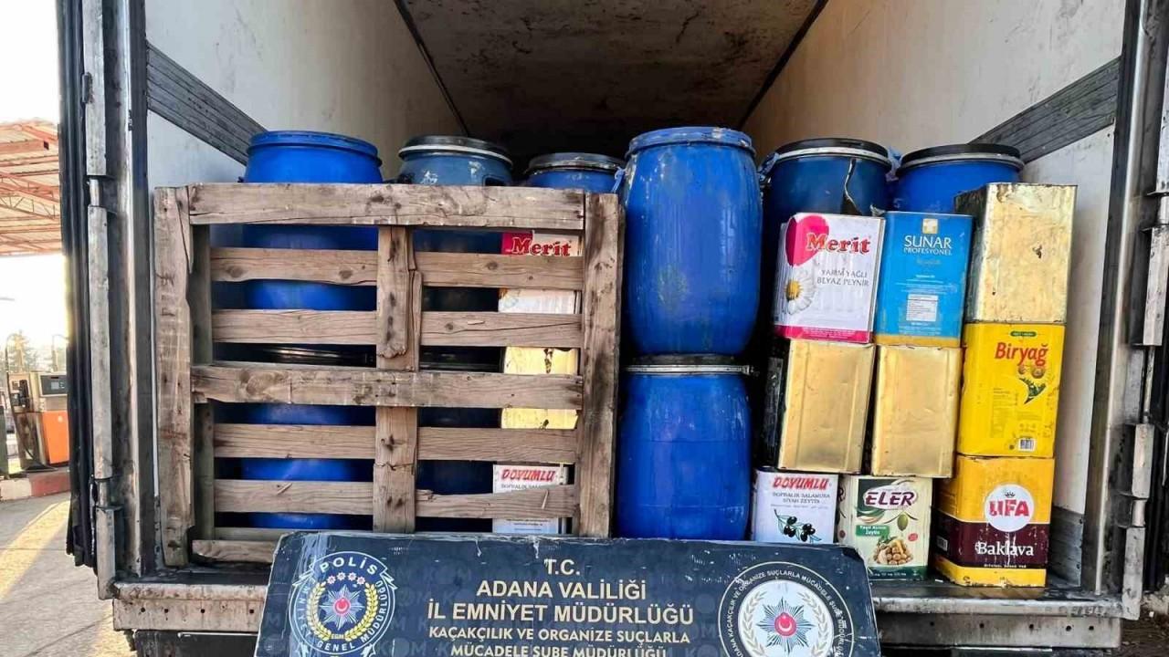 63 bin litre kaçak akaryakıt ele geçirildi