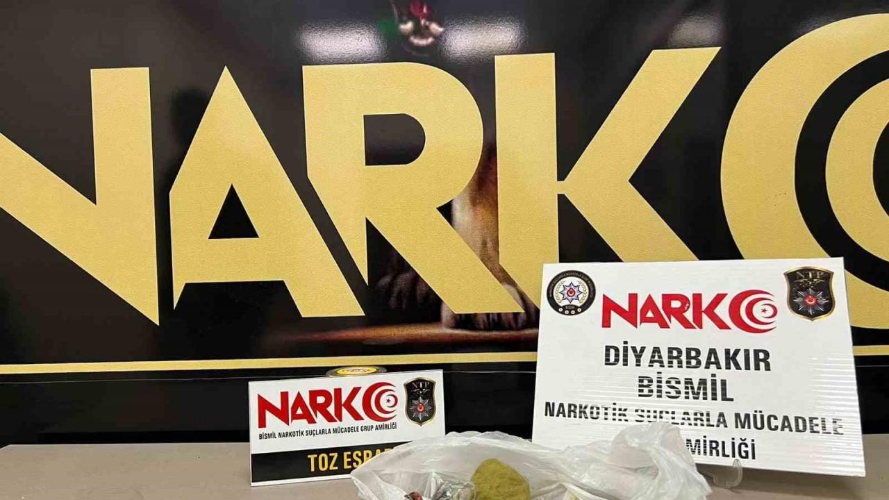 Bismil’de uyuşturucuya geçit yok: 1 tutuklama