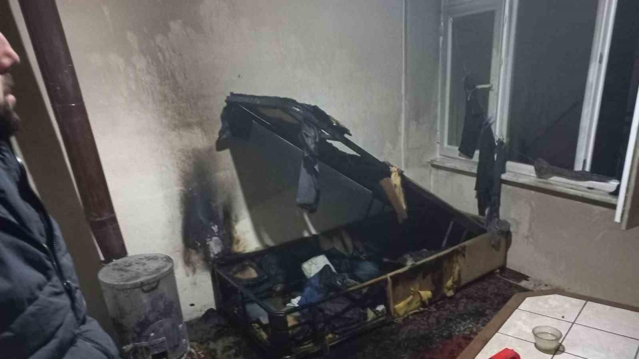 Türkeli’de ev yangını