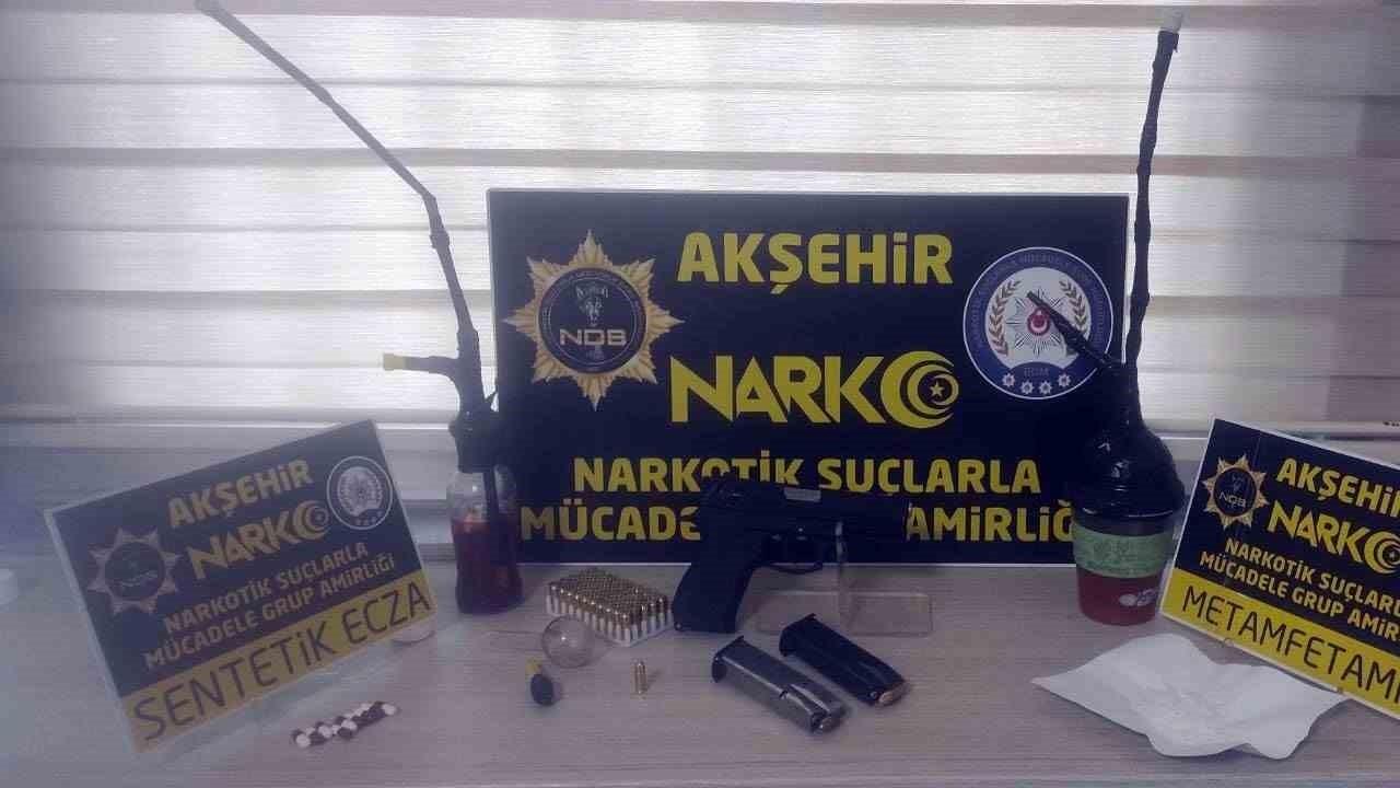 Konya’da uyuşturucu operasyonları: 6 gözaltı