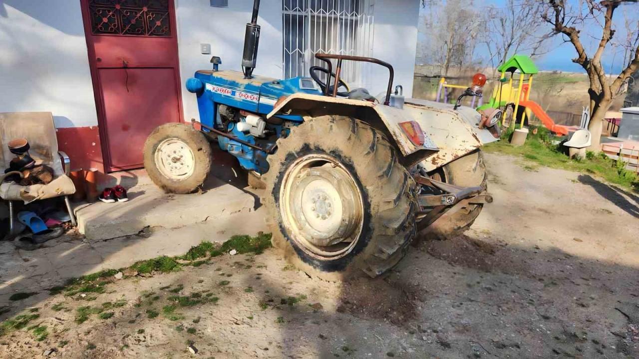 Üzerinden traktör geçen yaşlı adam ağır yaralandı