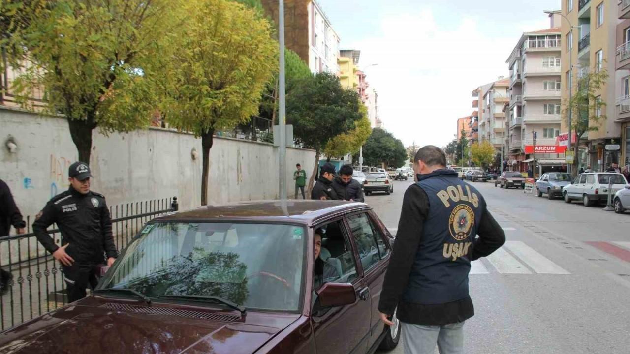 Uşak’ta aranan 41 şüpheli tutuklandı