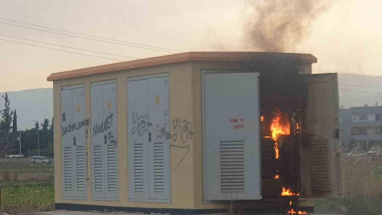 Trafo yangını korkuttu