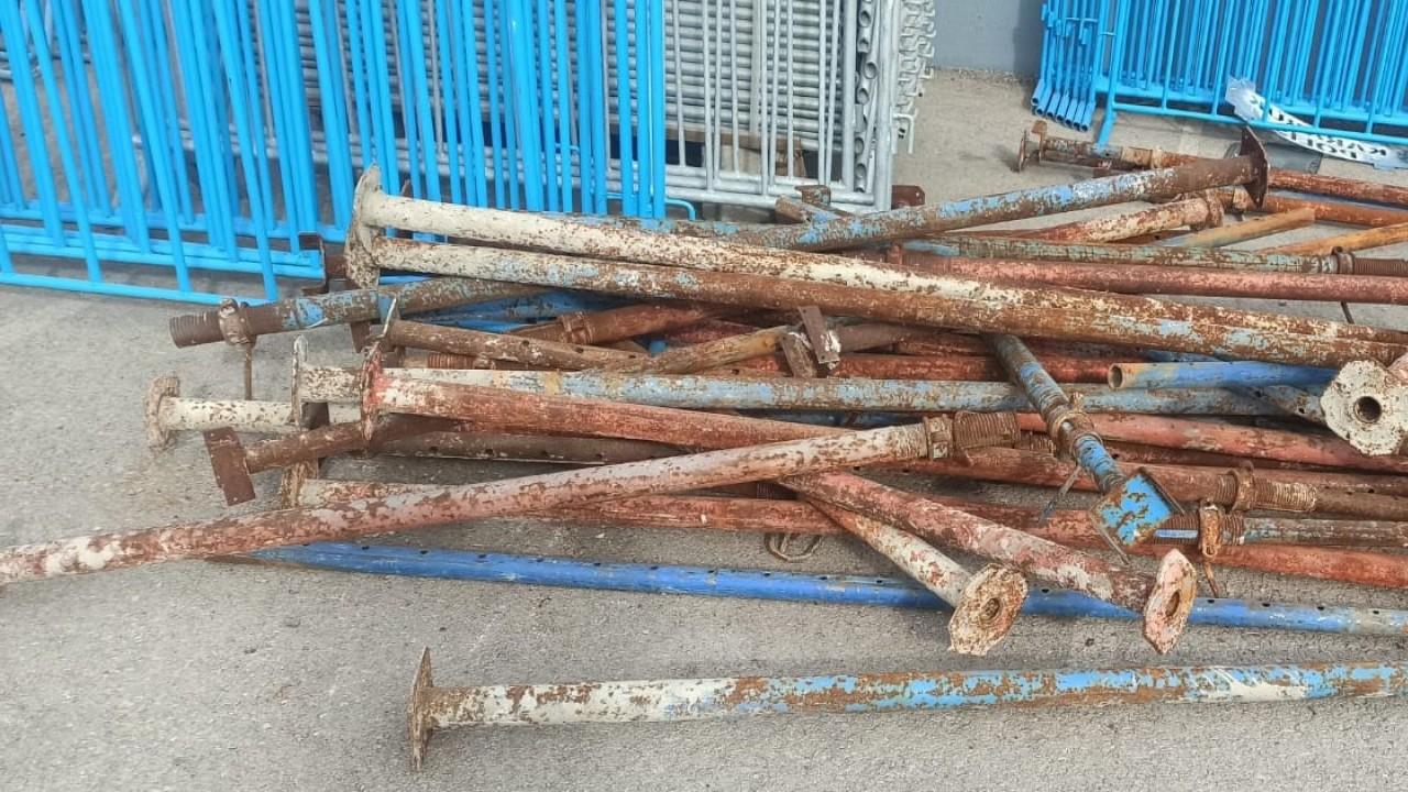 Öğrenci yurdu inşaatında hırsızlık: 2 tutuklama