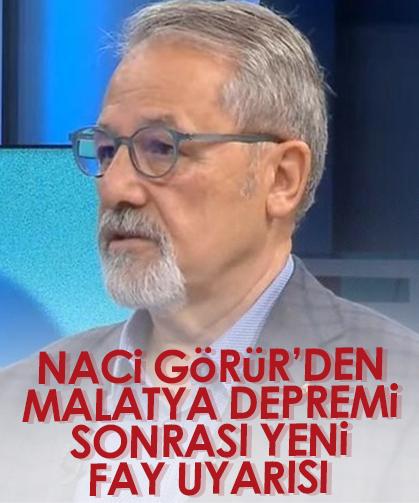 Naci Görür’den Malatya depremi sonrası yeni fay uyarısı