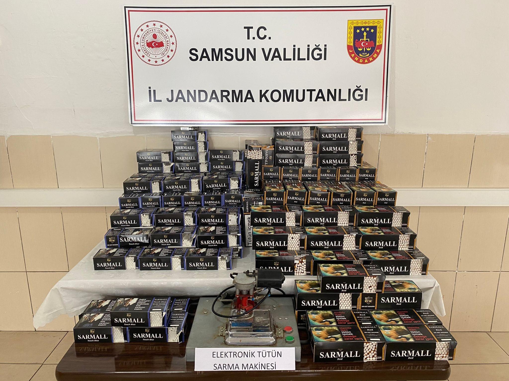 Samsun'da uyuşturucu ve kaçakçılık operasyonu!