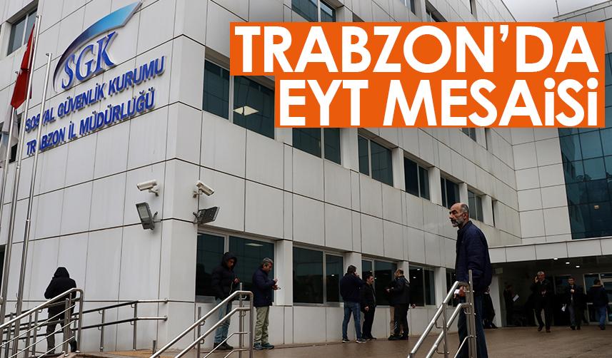 Trabzon'da EYT mesaisi