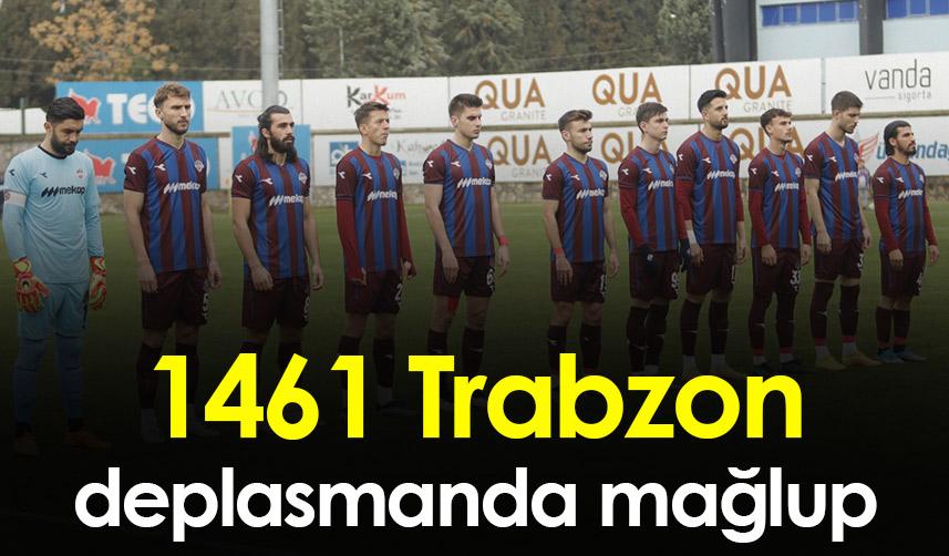 1461 Trabzon deplasmanda Karacabey Belediyespor'ıa mağlup oldu