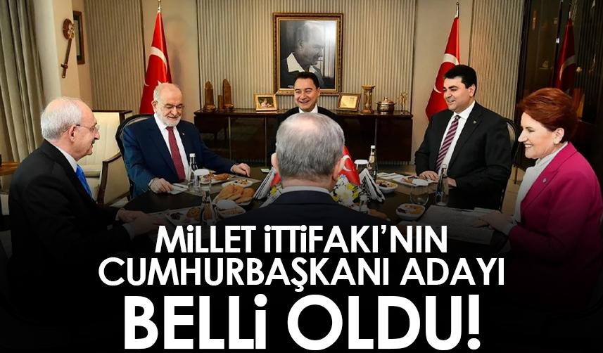 Millet İttifakı'nın adayı belli oldu!