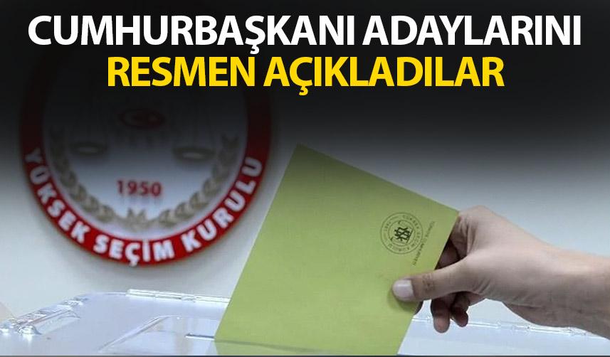 Cumhurbaşkanlığı için adaylığını resmen açıkladı