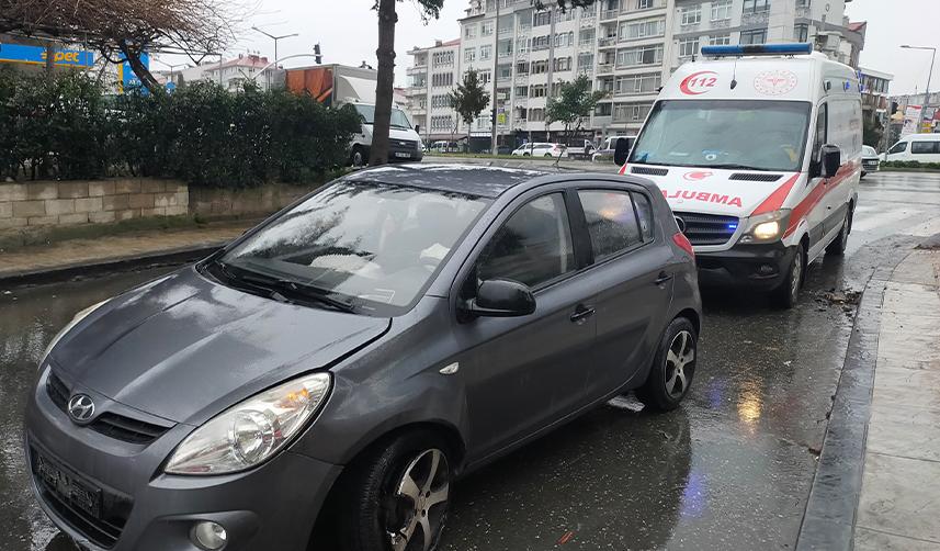 Ordu'da trafik kazası:1 yaralı. 13-Mart-2023