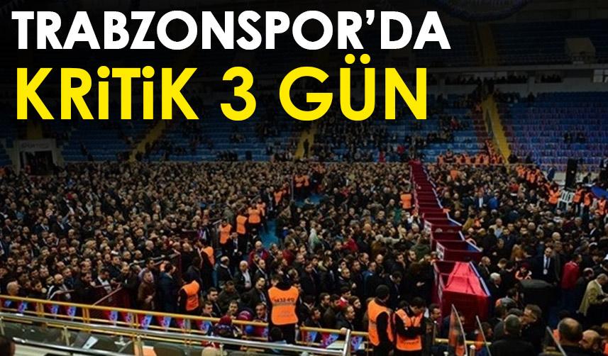 Trabzonspor'da kritik 3 gün! Listeler resmileşecek!