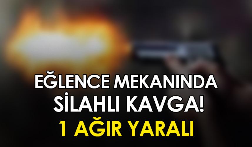 Bayburt'ta eğlence mekanında silahlı kavga! 1 ağır yaralı