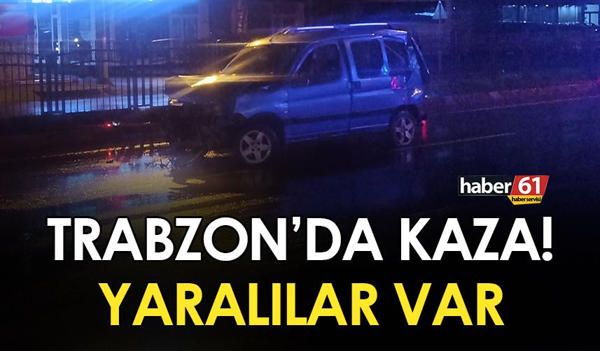Akçaabat Kavaklı’da trafik kazası: 4 kişi yaralandı
