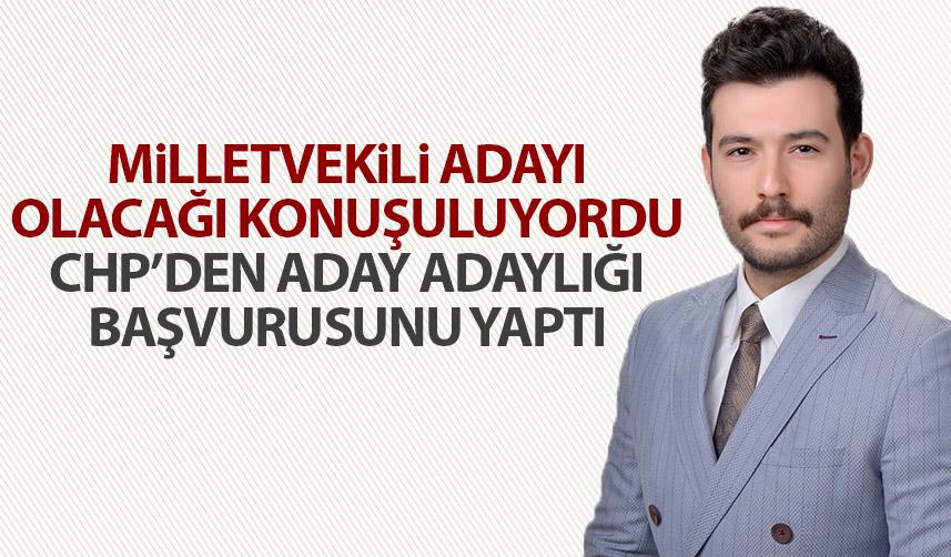 Trabzon'da CHP'den Milletvekili adayı olacağı konuşuluyordu! Resmi başvuruyu yaptı