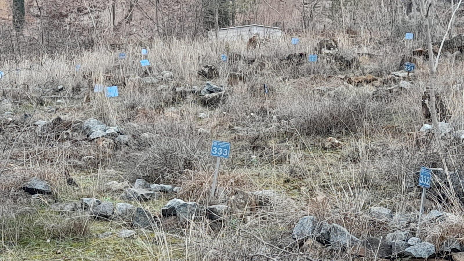 Artvin'de sahipsiz mezarlar da suya gömülüyor