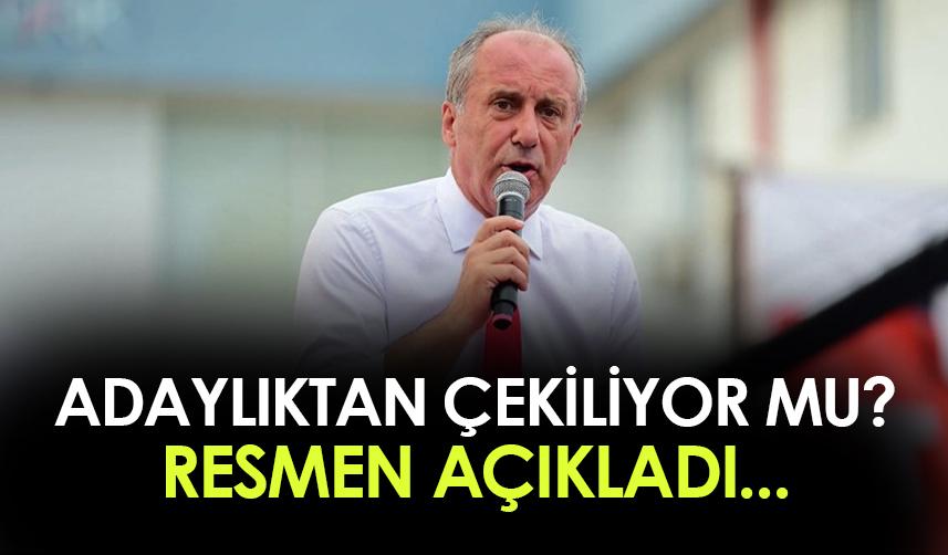 Muharrem İnce, Kılıçdaroğlu lehine adaylıktan çekiliyor mu?