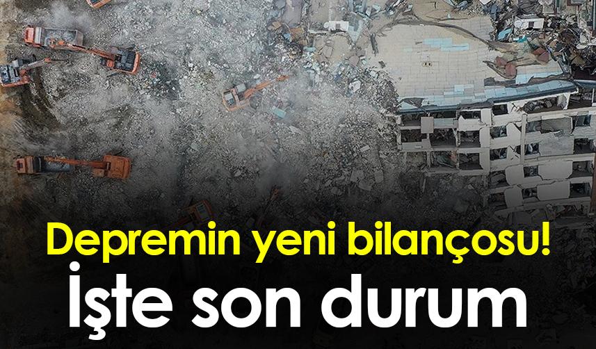 Depremin yeni bilançosu! 49 bin 589 kişi hayatını kaybetti