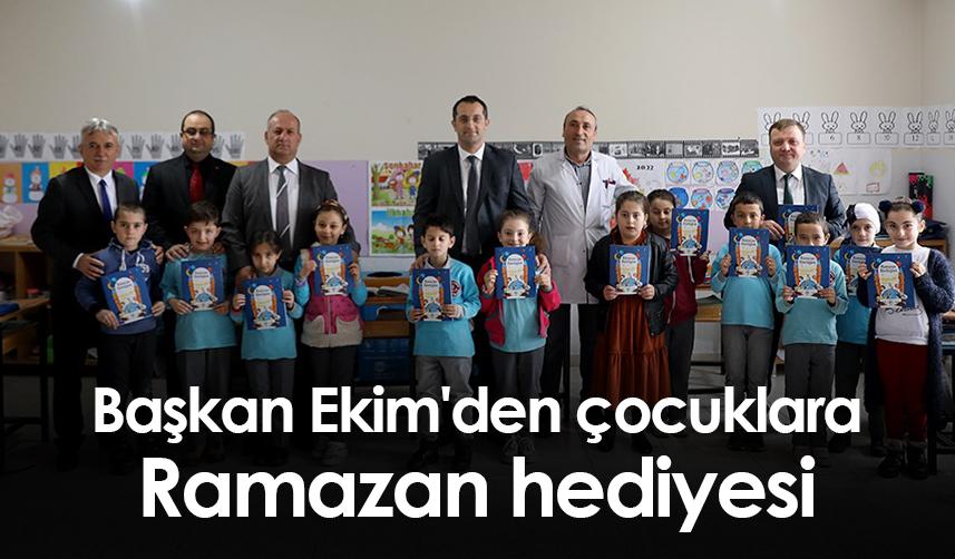 Başkan Ekim'den çocuklara Ramazan hediyesi