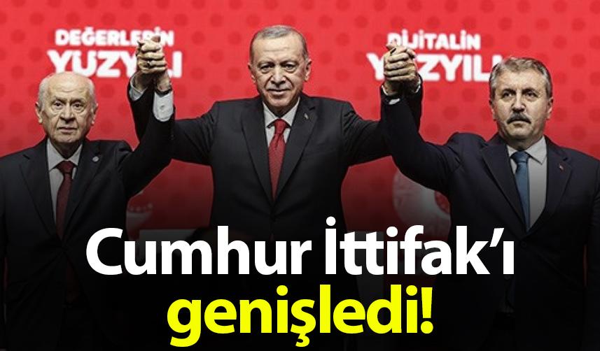 Cumhur İttifak'ı genişledi! Yeniden Refah Partisi dahil oldu