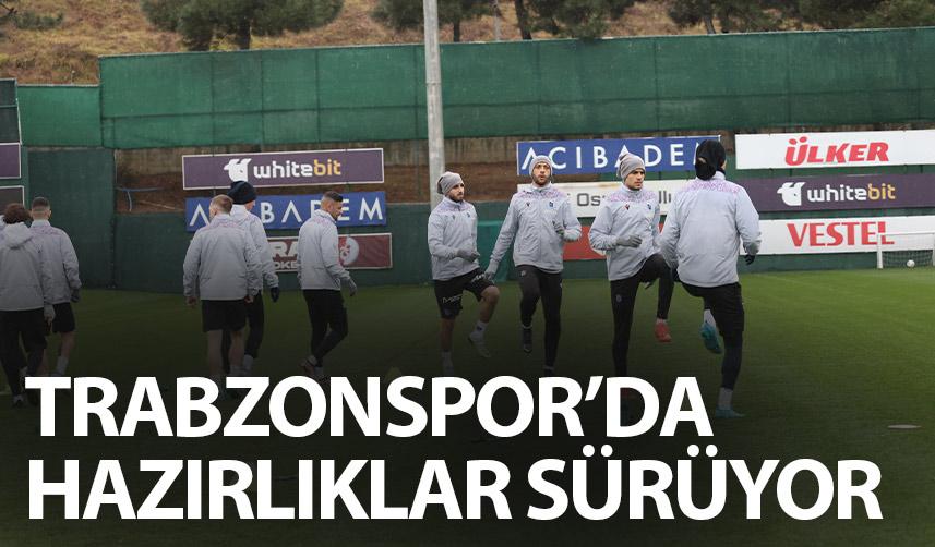 Trabzonspor, Kayserispor maçı hazırlıklarını sürdürdü