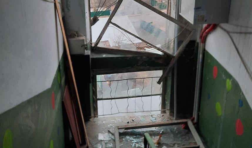 Rusya'da yerleşim bölgesine İHA üştü! 2 yaralı