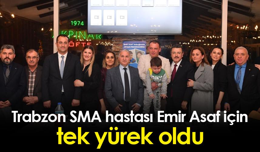 Trabzon SMA hastası Emir Asaf için tek yürek oldu
